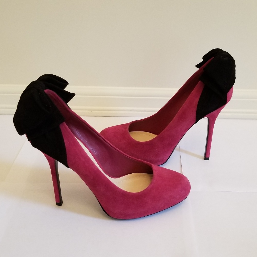 Christian Dior Pink Suede Heels  Pumps Size  37 M